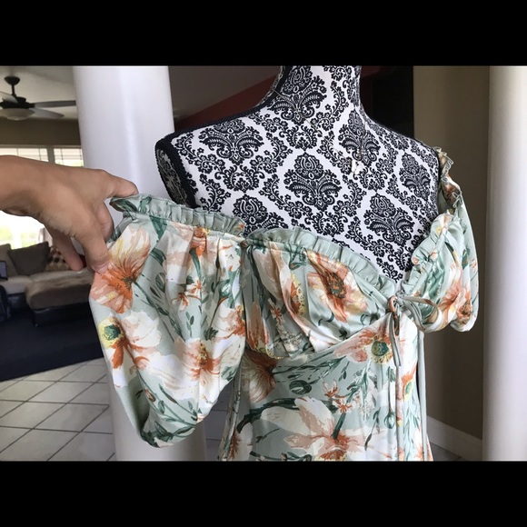 DESIGNER VINTAGE SUMMER DRESS - Picture 2 of 3